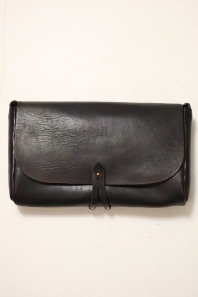 VS-240L LEATHER 3WAY CLUTCH BAG (BLACK)