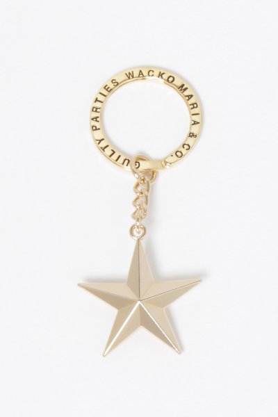 STAR KEY HOLDER （ TYPE-2 ) (GOLD)