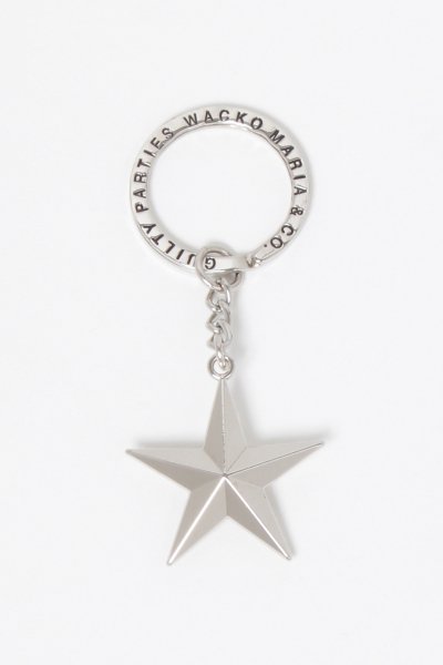 STAR KEY HOLDER （ TYPE-2 ) (SILVER)