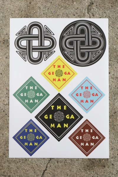 CUSTOM STICKER -THE GERUGA MAN-