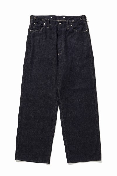 TRIPPLE NEEDLE BELTLESS JEANS ”946” (INDIGO)