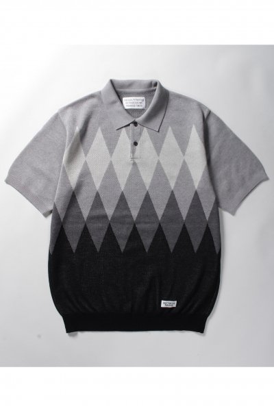 KNIT PORO SHIRT (GRAY)