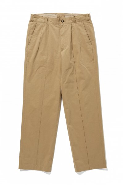 FRONT TUCK ARMY TROUSER (SAHARA)