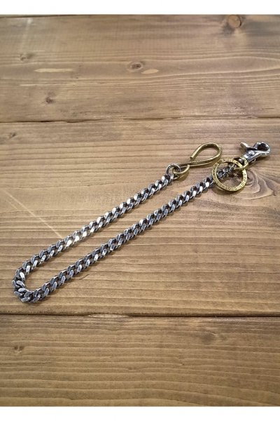 ACV-WC01 ACVM WALLET CHAIN (SILVER×BRASS)