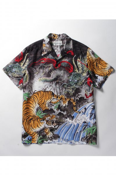 TIM LEHI / S/S HAWAIIAN SHIRT ( TYPE-1 ) (ONE)