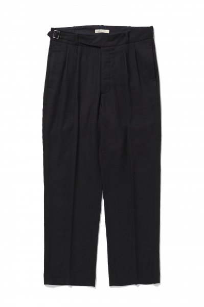 SIDE BUCKLE GRUKHA TROUSER (GRAPHITE)