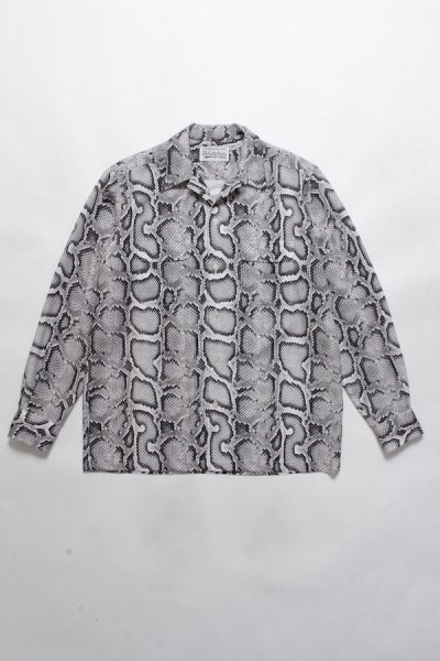 HAWAIIAN SHIRT L/S ( TYPE-1 ) (WHITE)