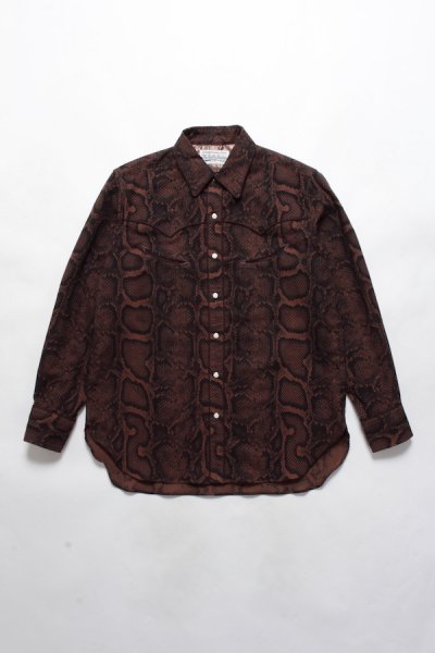 WESTERN SHIRT ( TYPE-2 ) (BROWN)