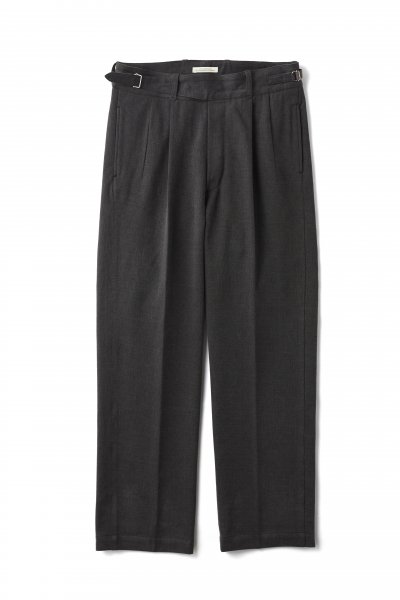 SIDE BUCKLE GURKHA TROUSER (GRAPHITE)