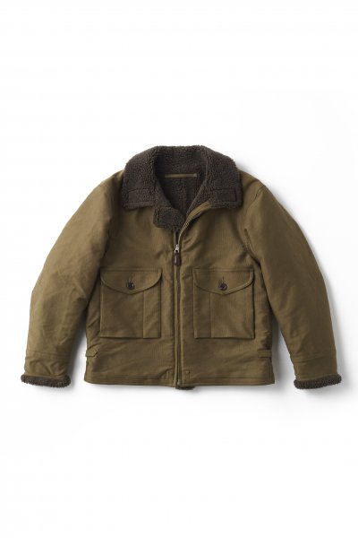 ALPACA SHEARING AVIATOR JACKET (VARECH)