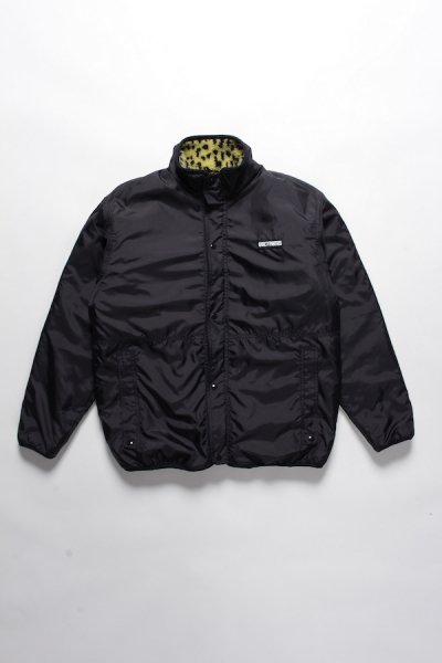 REVERSIBLE BOA FLEECE JACKET (BLACK)