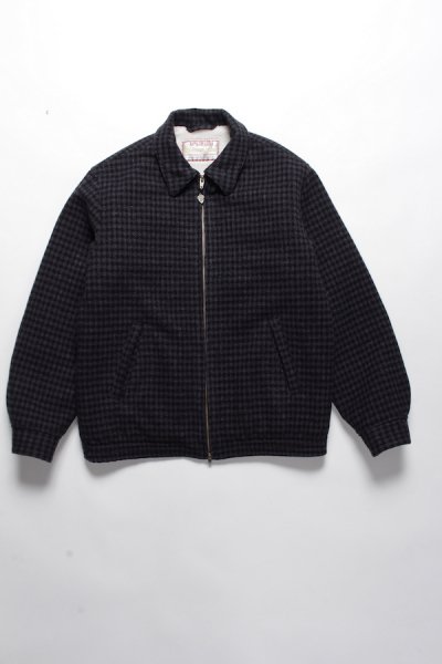 McGREGOR / HOUNDSTOOTH CHECK ANTI-FREEZE JACKET (GRAY)