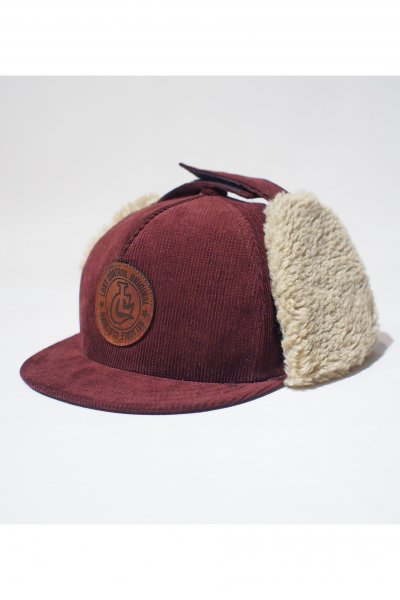 EAR Flap Cap （Burgundy）