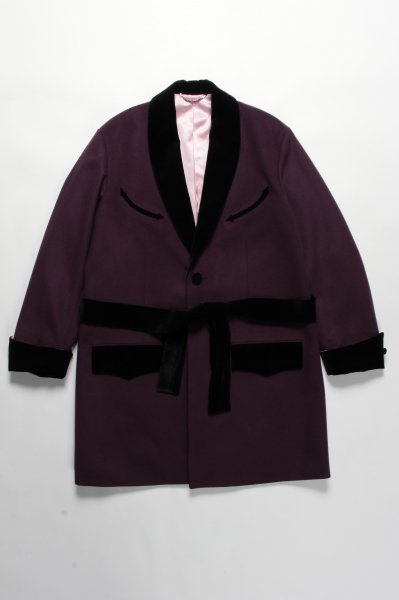 SMOKING TEDS JACKET ( TYPE-3 ) (BURGUNDY)