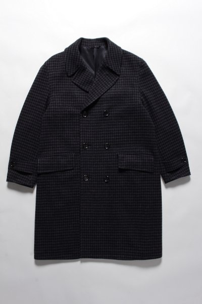 DOUBLE BREASTED COAT ( TYPE-2 ) (GRAY)