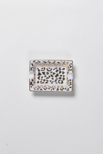 LEOPARD ASHTRAY ( TYPE-1 ) (WHITE)