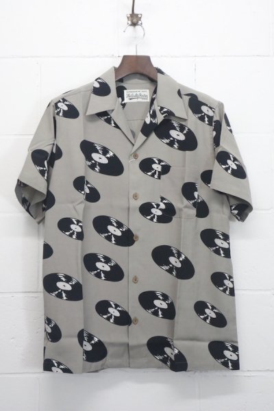 HAWAIIAN SHIRT S/S ( TYPE-1 ) (GRAY)