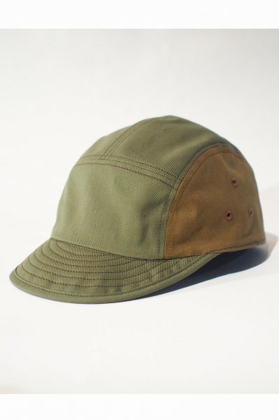 Jet Cap -Two Tone- （Khaki×Camel）