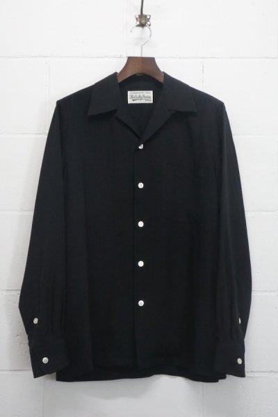 50'S SHIRT L/S ( TYPE-1 ) (BLACK)