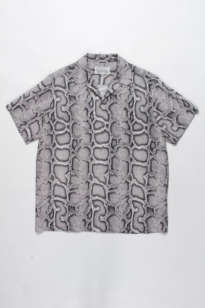 HAWAIIAN SHIRT S/S ( TYPE-6 ) (GRAY)