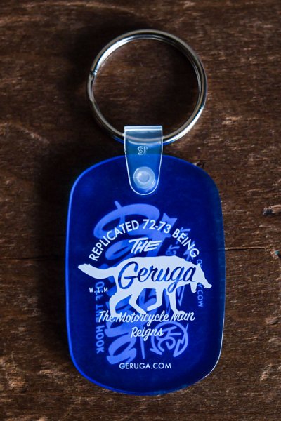 RUBBER KEY-HOLDER （BLUE）