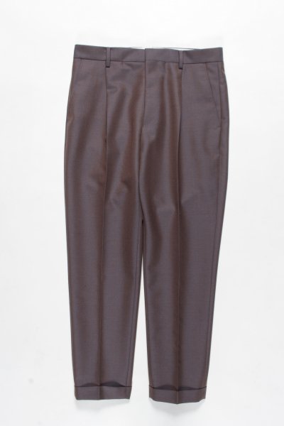 PLEATED TROUSERS ( TYPE-1 ) (PURPLE)