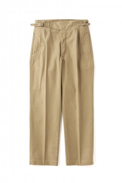 SIDE BUCKLE GRUKHA TROUSER (SAHARA)