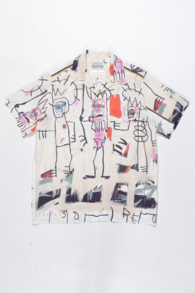 JEAN-MICHEL BASQUIAT / S/S HAWAIIAN SHIRT ( TYPE-3 ) (ONE)