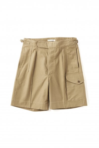 SIDE BUCKLE GRUKHA SHORTS (SAHARA)