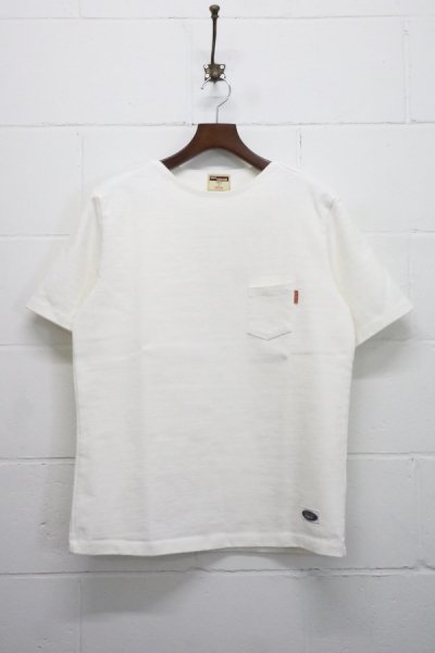 Flat Neck Heavy TEE （White）