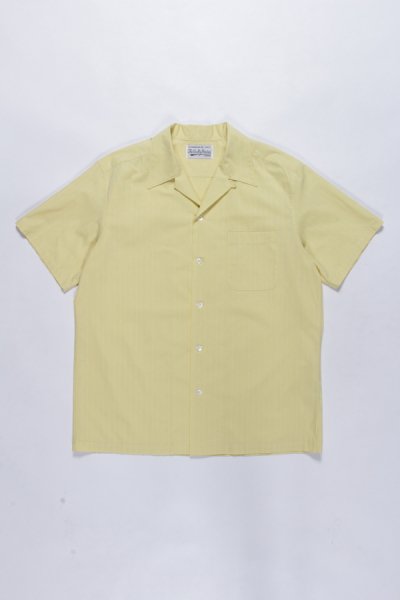 OPEN COLLAR SHIRT ( TYPE-3 ) (YELLOW)