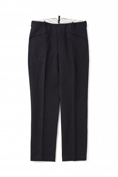 SLIT POCKET GRANDPA TROUSER (GRAPHITE)