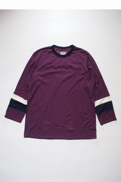 Football 3Q TEE （Burgundy）