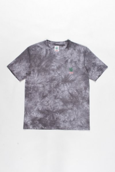 HIGHTIMES / TIE DYE CREW NECK T-SHIRT ( TYPE-1 ) (GRAY)