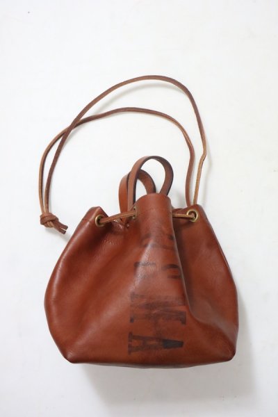 VS-212L LEATHER MAIL PURSE BAG-SMALL (CAMEL)