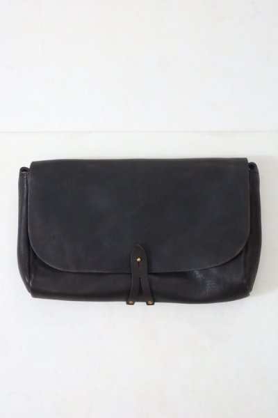 VS-240L LEATHER 3WAY CLUTCH BAG (BLACK)