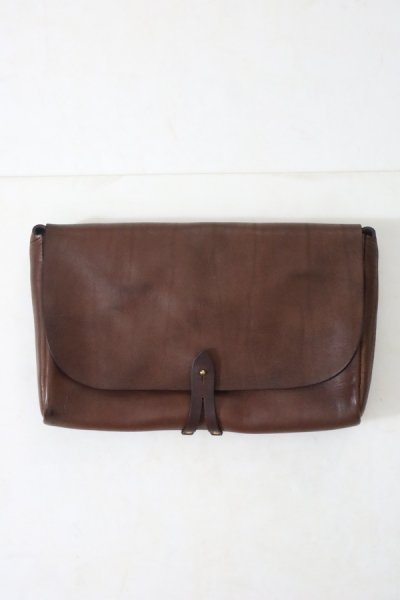 VS-240L LEATHER 3WAY CLUTCH BAG (BROWN)