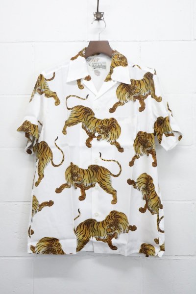 HAWAIIAN SHIRT S/S (WHITE)