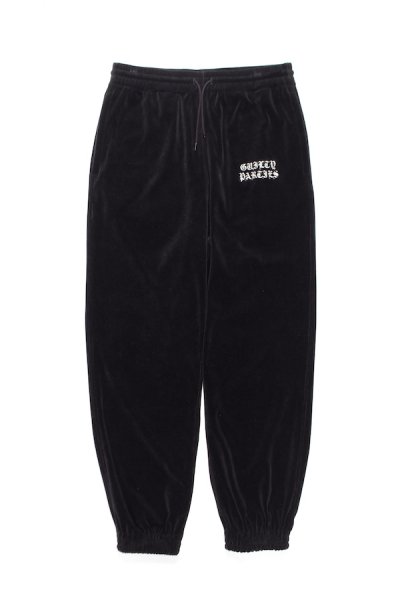 VELOUR PANTS (BLACK)