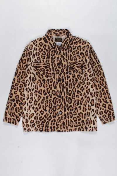 LEOPARD ARMY SHIRT ( TYPE-1 ) (BEIGE)