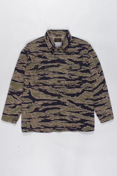 TIGERCAMO ARMY SHIRT ( TYPE-1 ) (OLIVE)