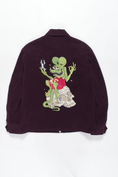 RAT FINK / TIMLEHI / VIETNAM JACKET (PURPLE)