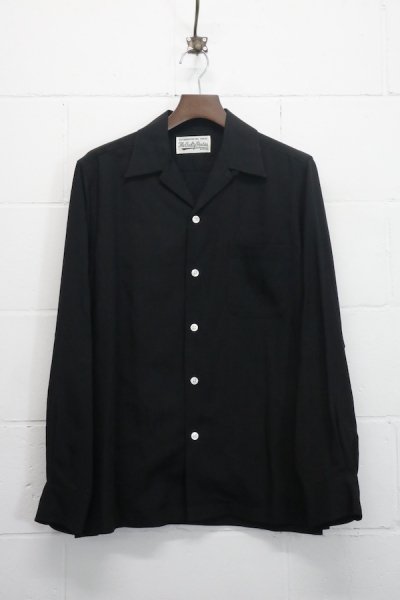 50'S SHIRT L/S ( TYPE-1 ) (BLACK)