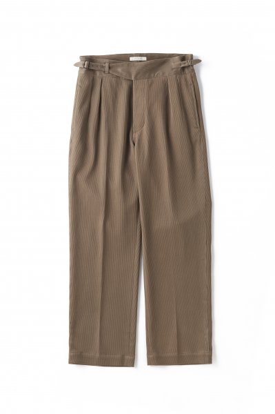 SIDE BUCKLE GURKHA TROUSER (SAGE)