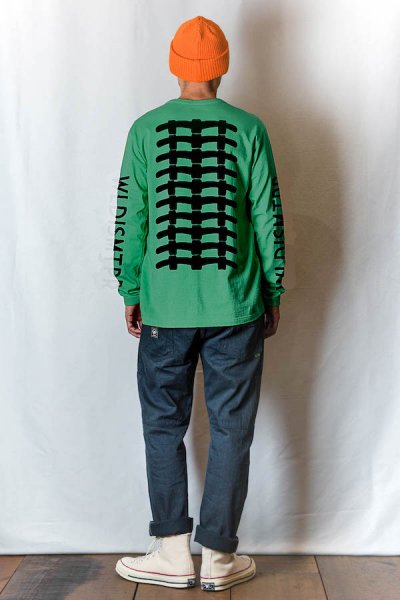 TANGUIS LONG-SLEEVE T-S <BEING> （PURE-GREEN）