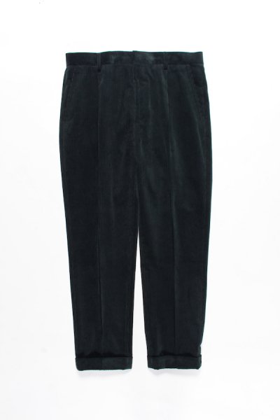 PLEATED TROUSERS (GREEN)