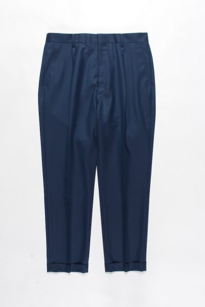 PLEATED TROUSERS ( TYPE-1 ) (BLUE)