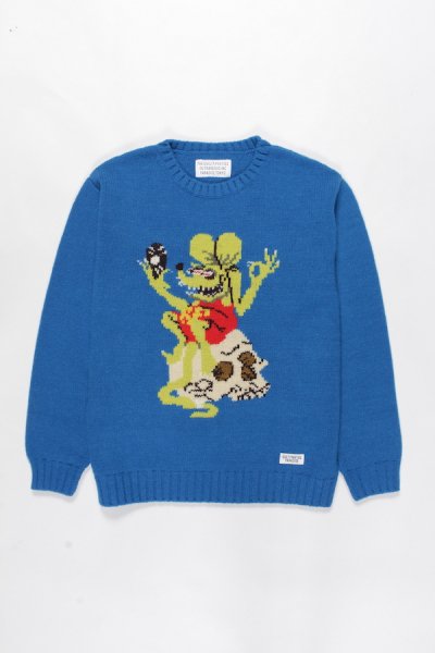 RAT FINK / TIM LEHI / SWEATER (BLUE)