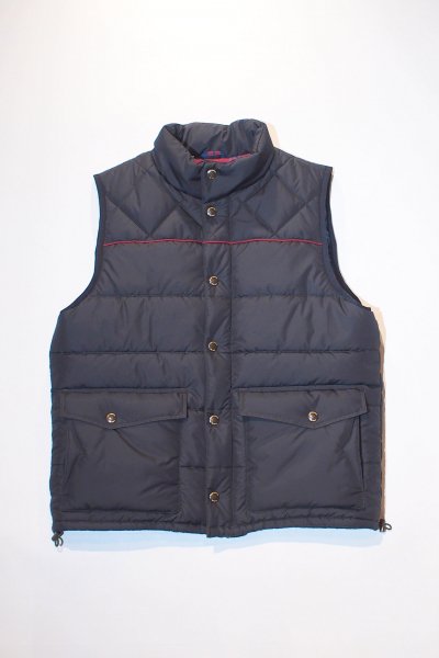 Stand Collar Quilting Vest （Black）