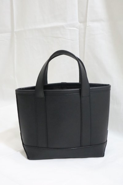 LEATHER TOTE BAG サイズXS (BLACK)